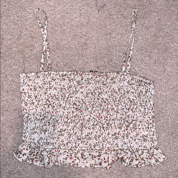 Floral crop top - Picture 1 of 3